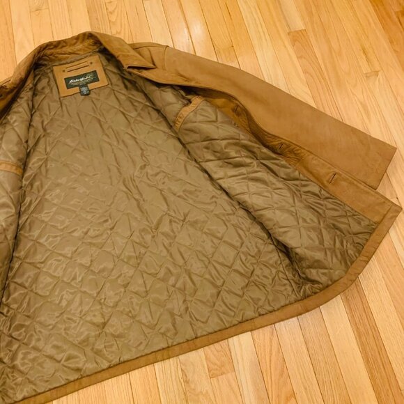 Vintage Eddie Bauer Calf Leather Field Jacket - Picture 8 of 14